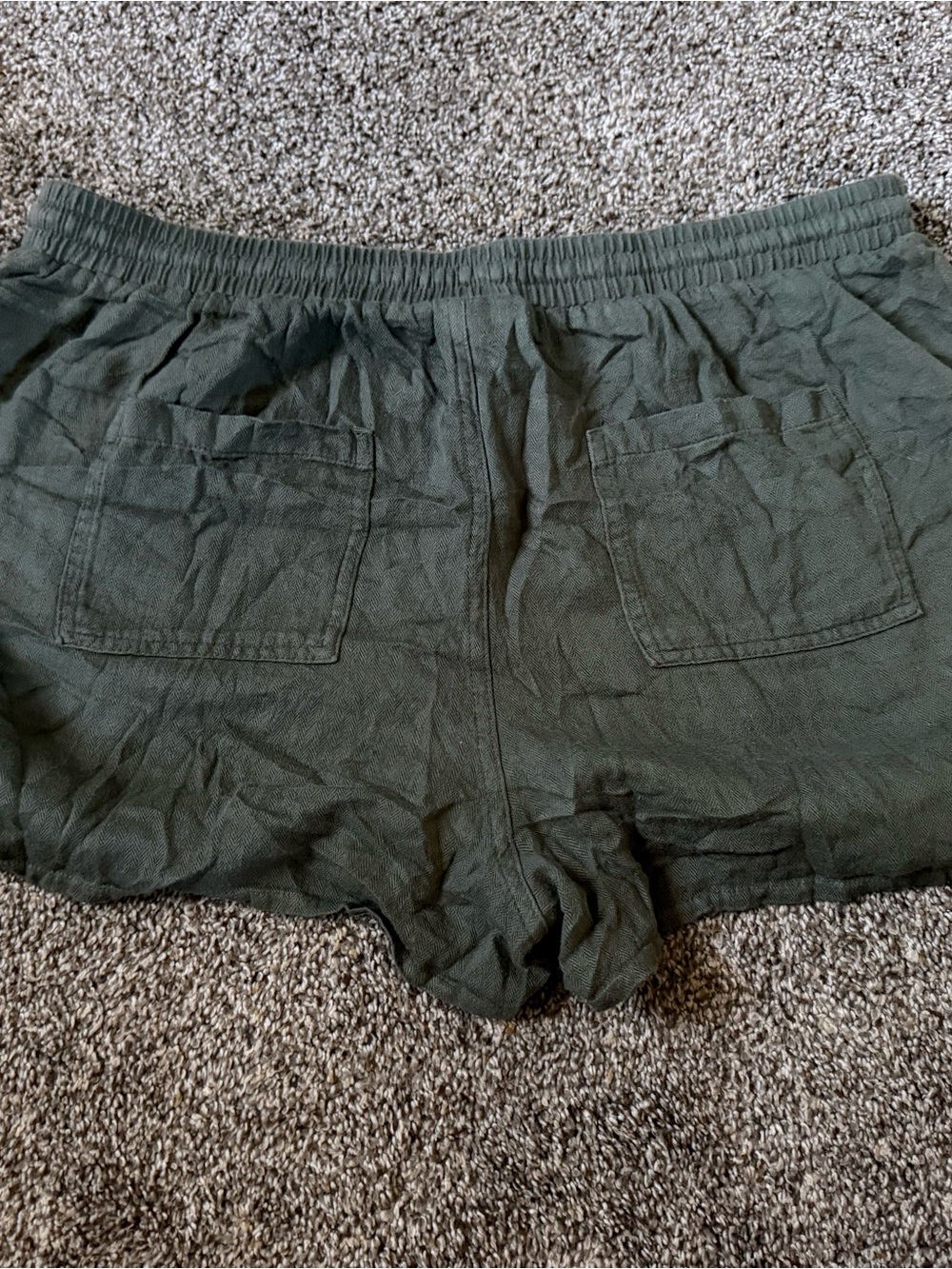 Universal Thread Olive Drawstring Lounge Shorts - Picture 3 of 3